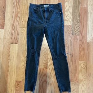 Madewell High Rise Skinny Jeans